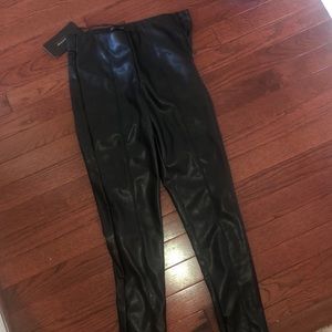 Fashion Nova Leather Trousers